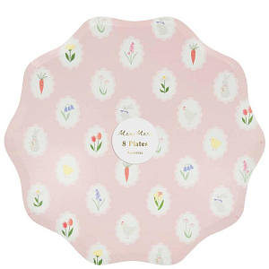 Тарелки Мери Мери (Meri Meri) "Пасхальная камея", большие